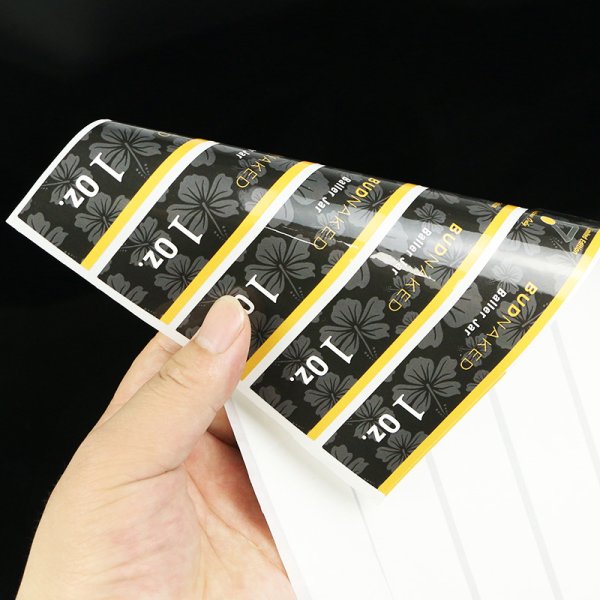 彩色銅版紙不干膠標簽定做 食品標簽印刷 PVC彩印不干膠貼紙定制