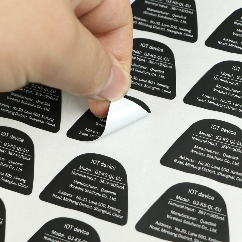 廠家彩色PVC銅版紙不干膠貼紙 商標(biāo)封口貼 各類不干膠標(biāo)簽定制