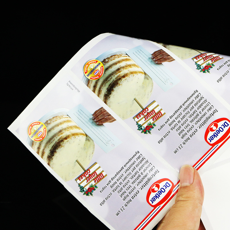 定制銅版紙不干膠標簽 警示標識貼紙 銅版紙彩色不干膠貼紙印刷