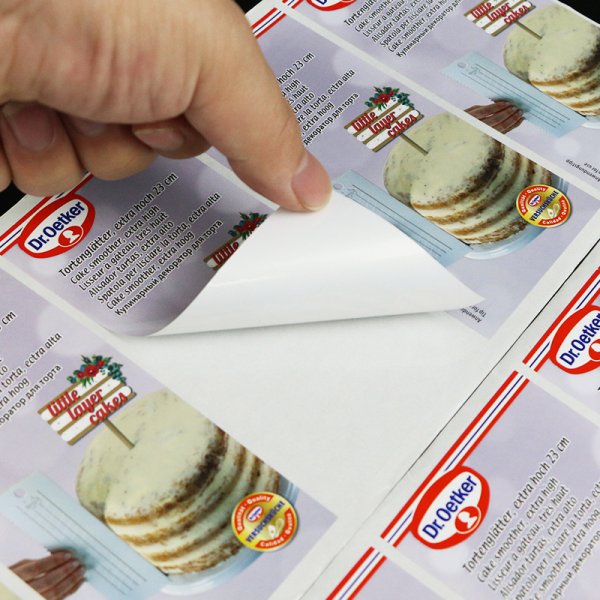 定制銅版紙不干膠 食品包裝不干膠貼紙pvc蔬菜水果彩色塑料封口貼