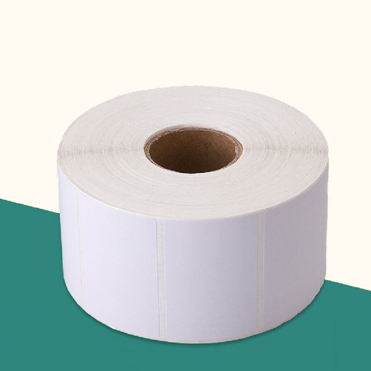 卷筒打印標簽銅版紙打印不干膠標簽 二維碼打印標簽紙珠寶標簽紙
