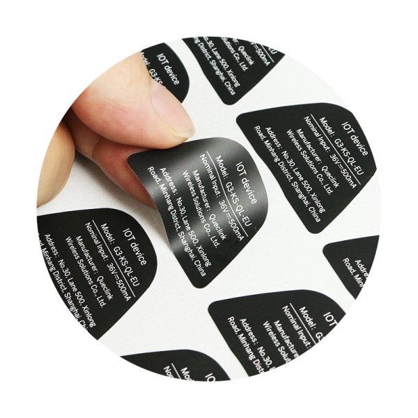 廠家彩色PVC銅版紙不干膠貼紙 商標(biāo)封口貼 各類不干膠標(biāo)簽定制