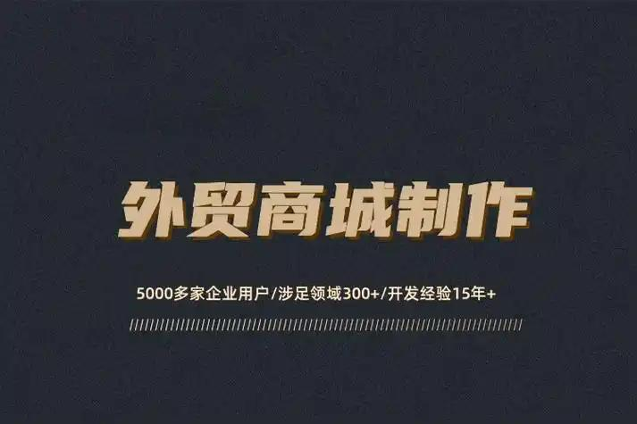 濟寧配件外貿商城開發價位 旺卡科技供應