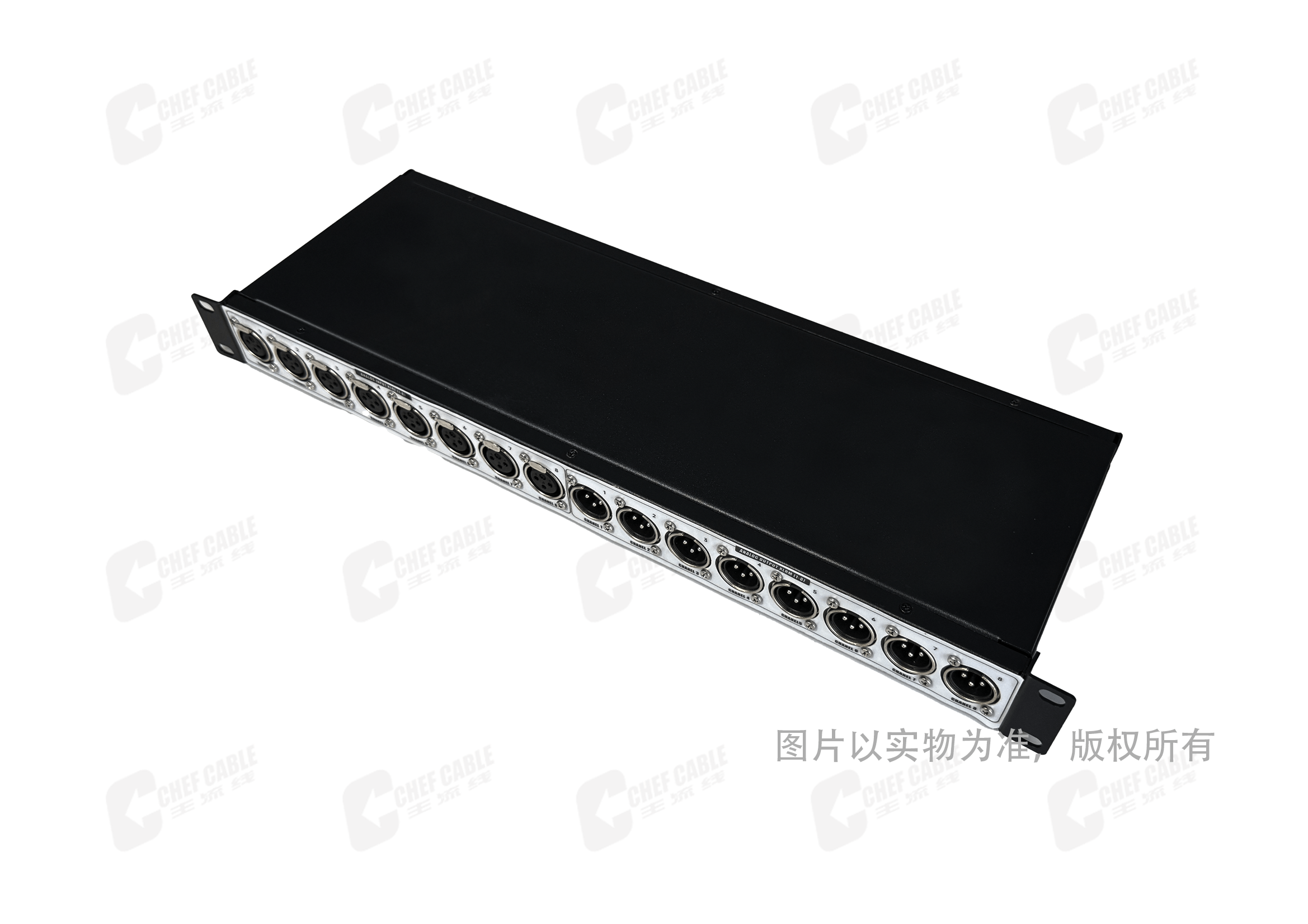 T3404 XLR转DB25转换器