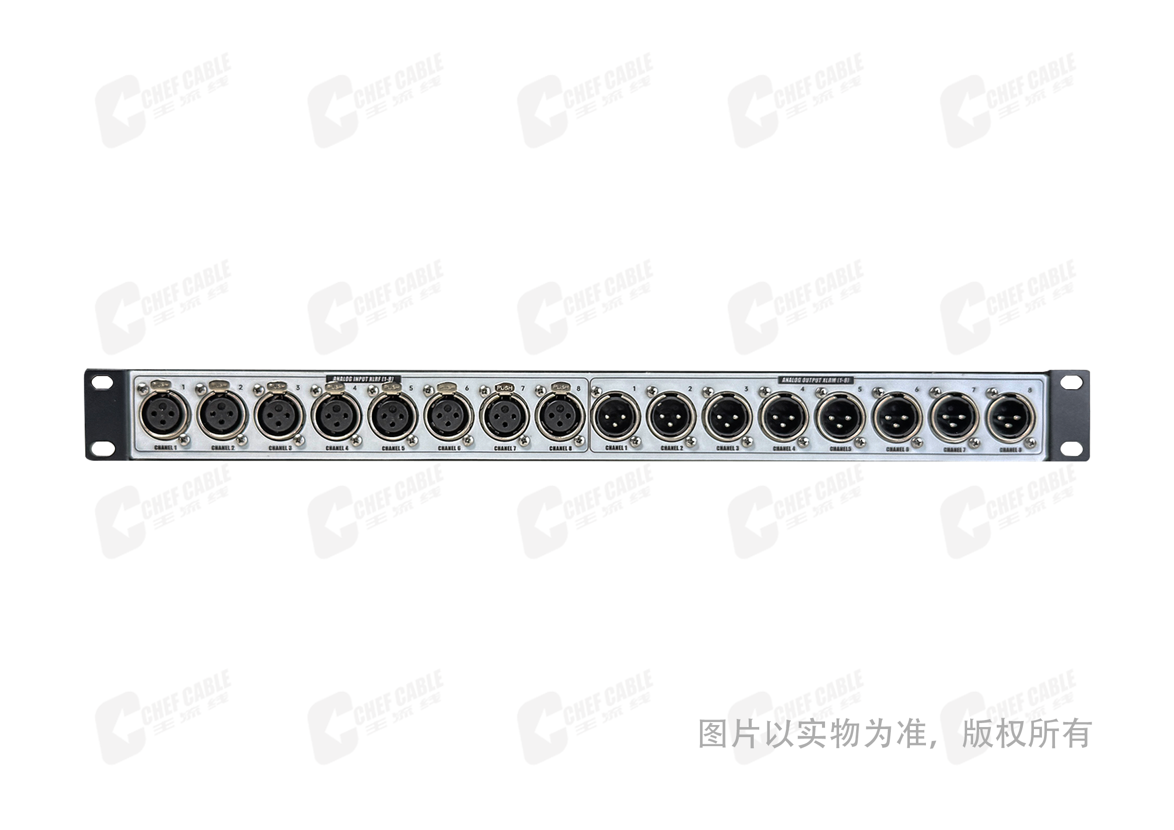 T3404 XLR转DB25转换器