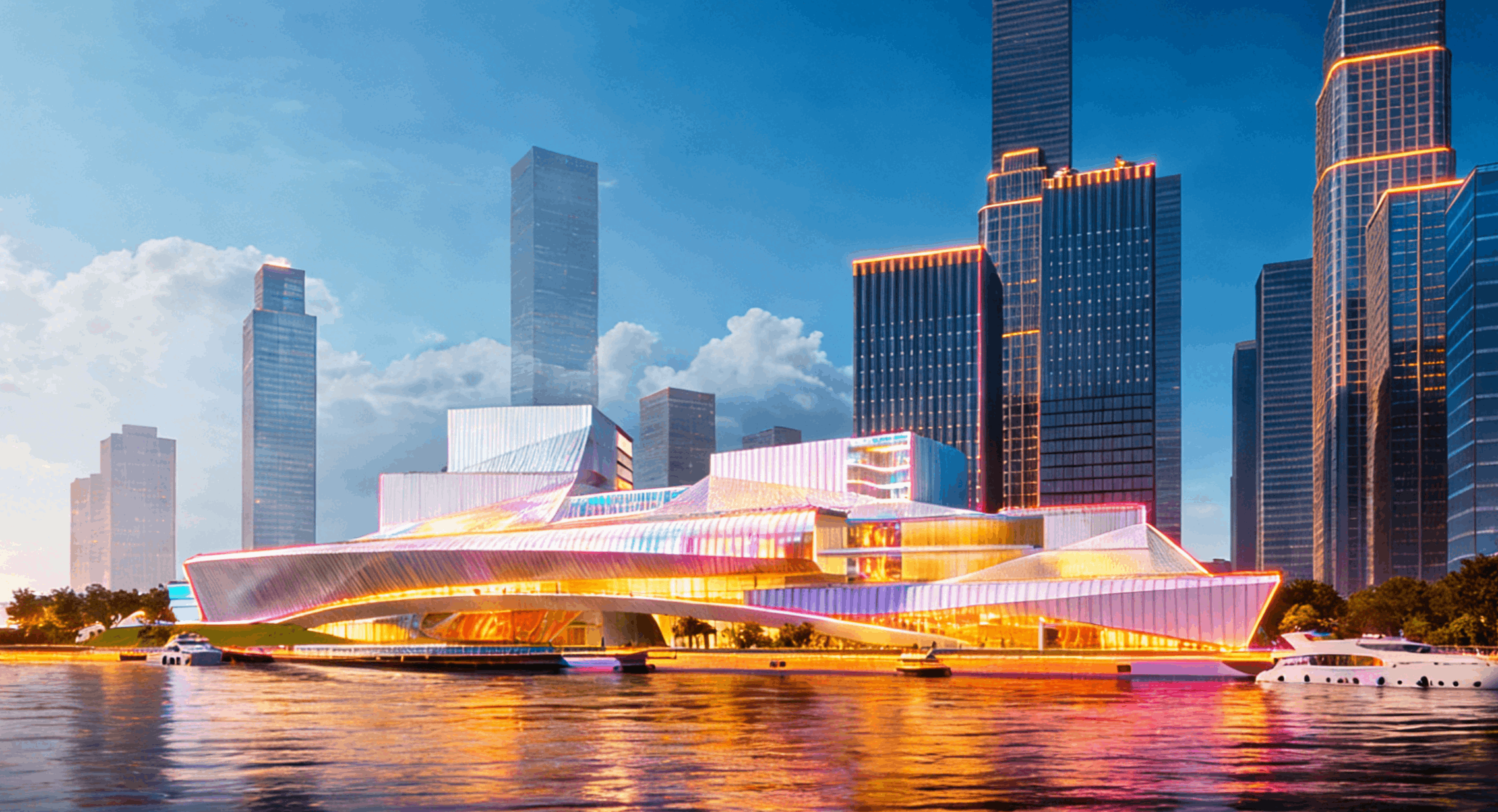 案例丨“文化巨轮”扬帆起航！成丰助力白鹅潭大湾区艺术中心“三馆合一”项目