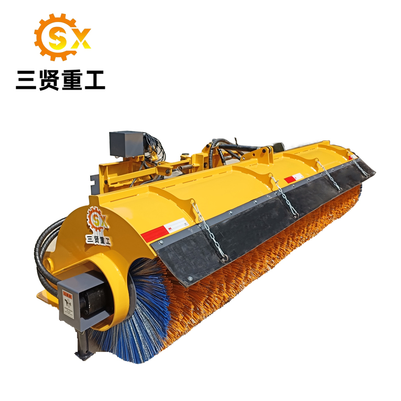 SX0301-3300 汽車四連桿滾刷掃雪機 車載式大型液壓清雪機