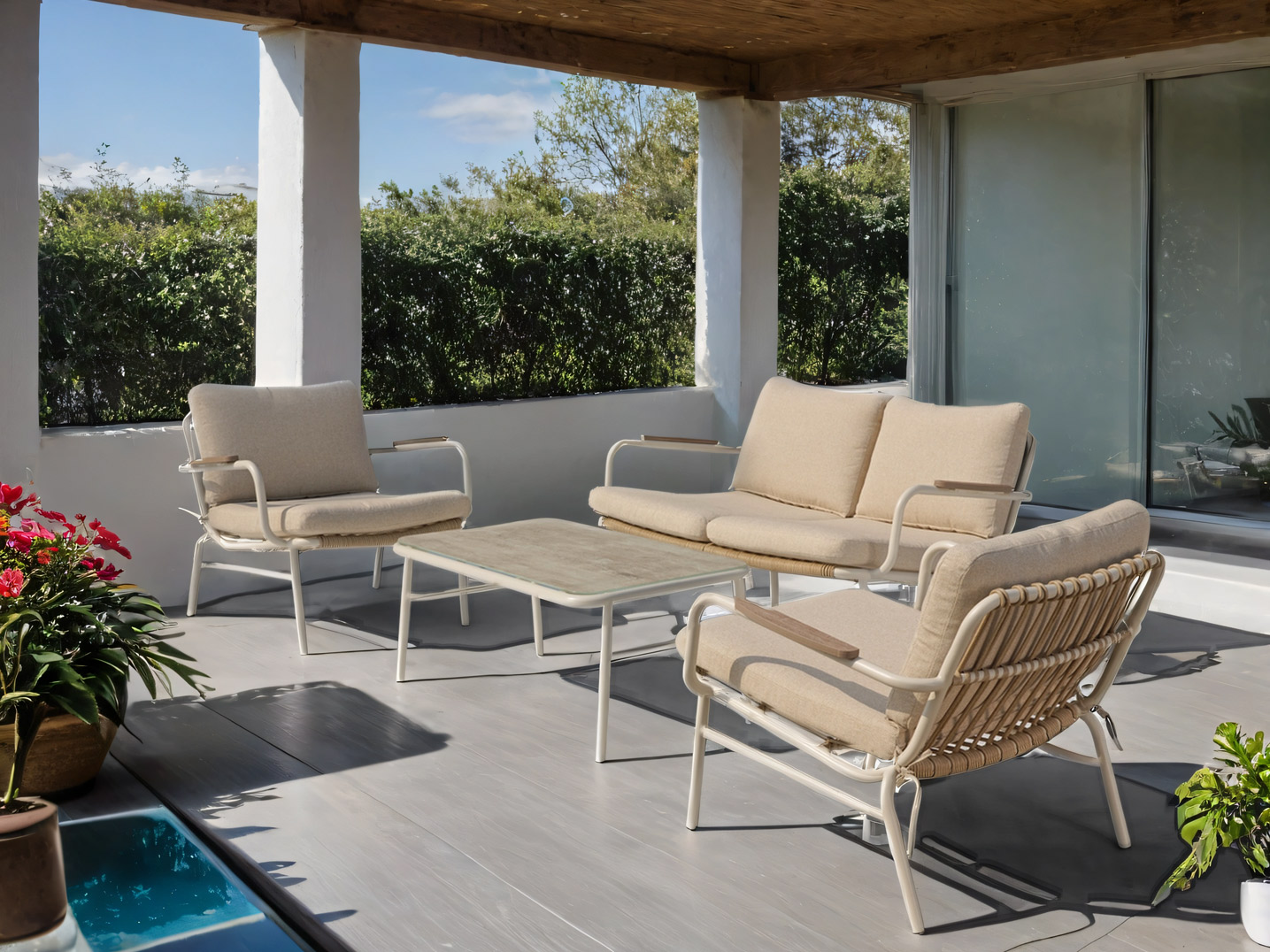 modular outdoor sofa