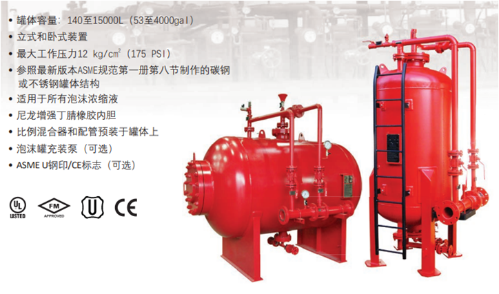 FM UL認(rèn)證泡沫滅火系統(tǒng)