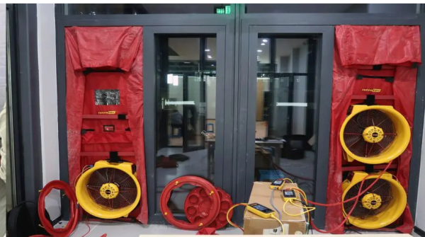 防護(hù)區(qū)氣密性檢測(cè)系統(tǒng)(Door fan test)