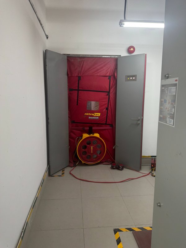 防護(hù)區(qū)氣密性檢測(cè)系統(tǒng)(Door fan test)