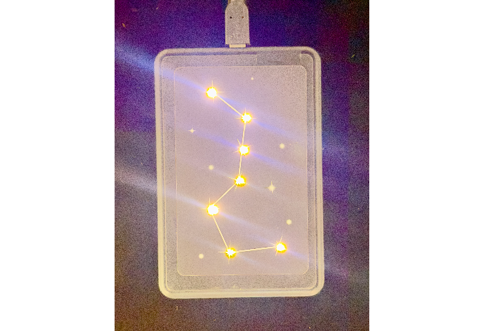 广东发光卡可定制图案,发光卡性能