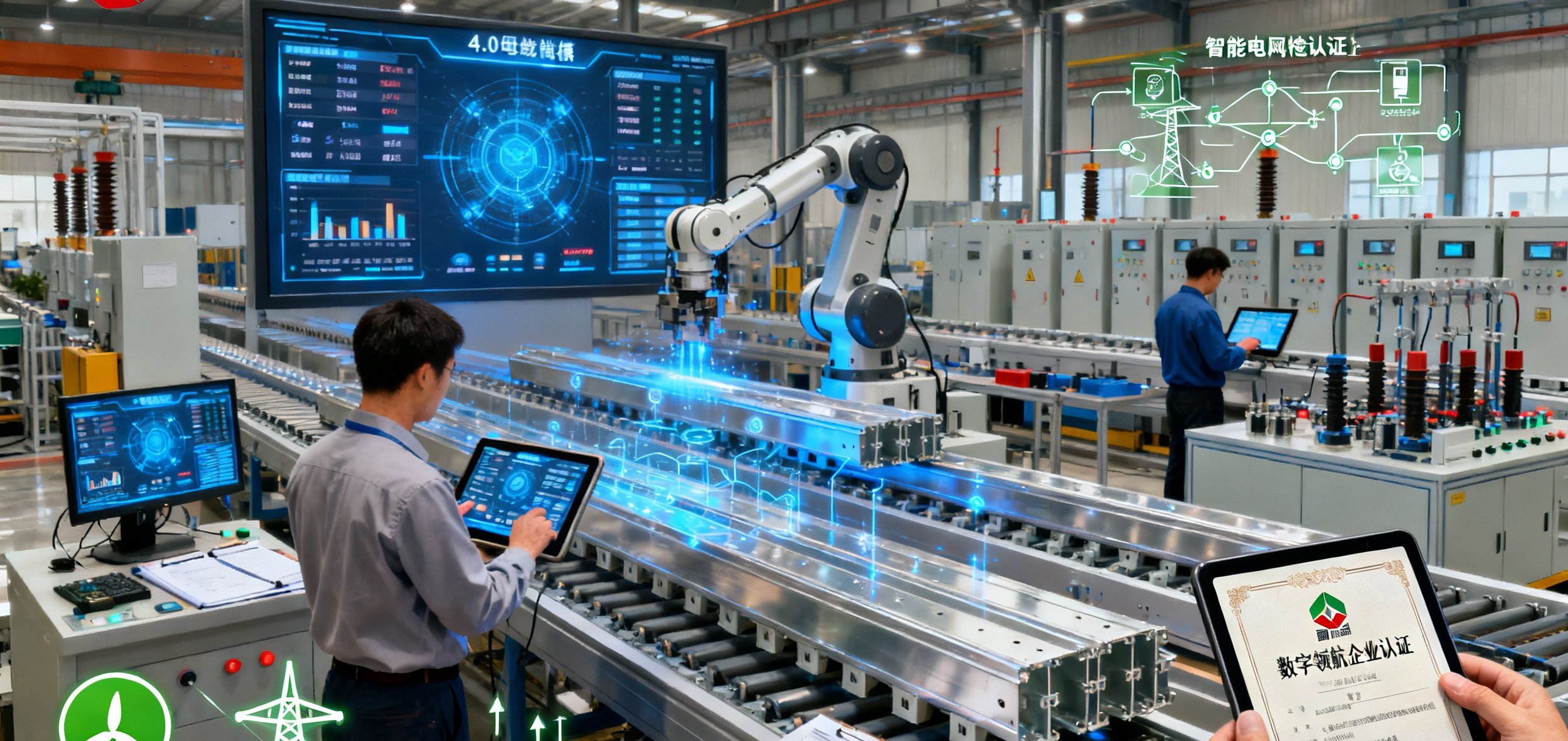 蜀騰母線(xiàn)槽獲數(shù)字領(lǐng)航認(rèn)證，智能化轉(zhuǎn)型再進(jìn)階