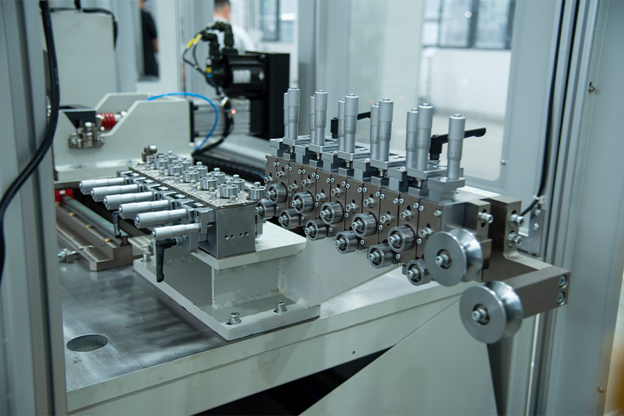 flat line motor stator production line
