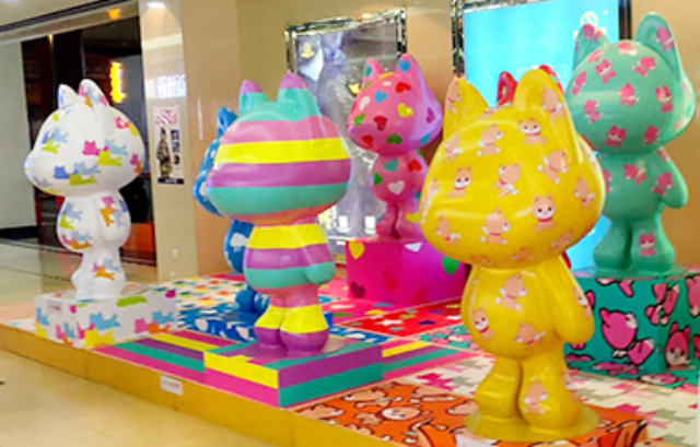 河南生產玻璃鋼銷售廠家 客戶至上 廈門宜創展示制品供應;