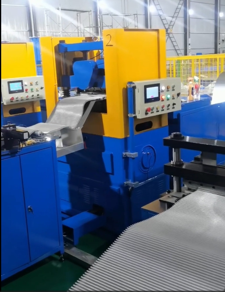 Automatic Production Fin Machine