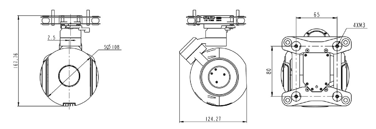 Dimension UT100S UT100SB