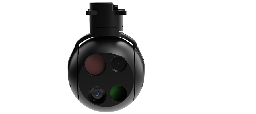 2-axis Gimbal Camera (Pan/Tilt)