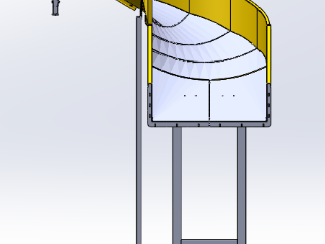 水泥业螺旋滑槽结构 广东省佳德自动化设备供应