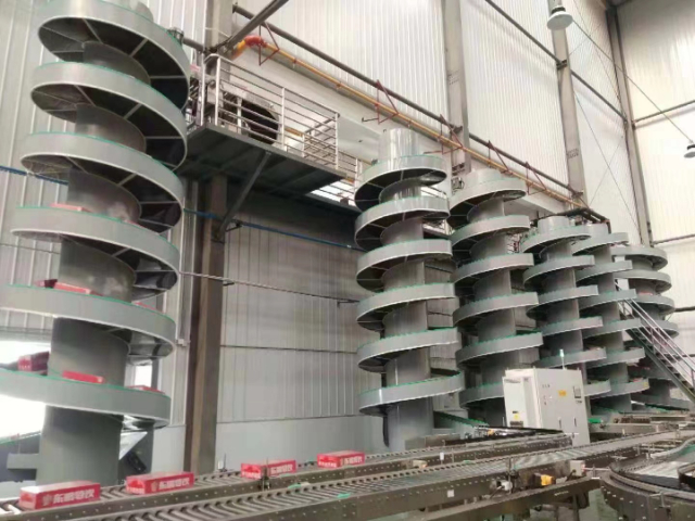 廣東快遞業(yè)螺旋式鏈板輸送機結構 廣東省佳德自動化設備供應