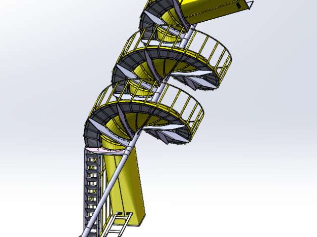 广东90度螺旋滑槽厂家直销 广东省佳德自动化设备供应