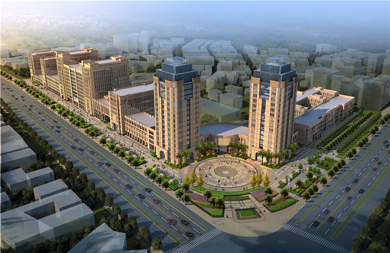 海寧金融中心室外環(huán)境景觀設(shè)計(jì)