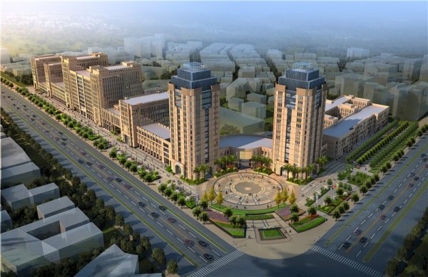 海寧金融中心室外環(huán)境景觀設(shè)計(jì)