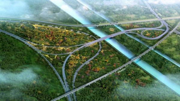 江蘇啟揚(yáng)高速公路雙溝互通連接線工程