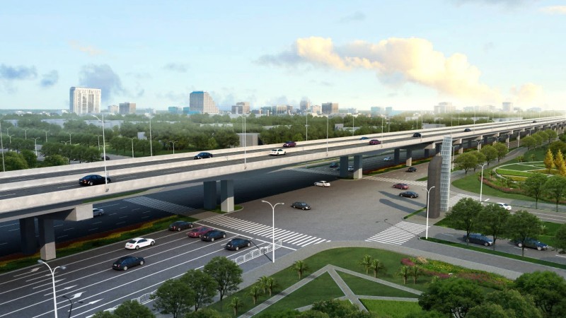 上海龍東大道快速路（羅山路-G1501）改建工程