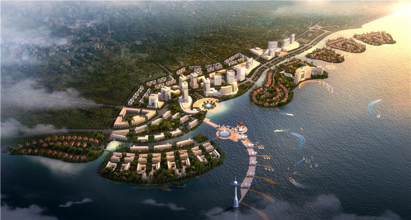 幾內(nèi)亞首都濱海CBD&濱海別墅區(qū)規(guī)劃