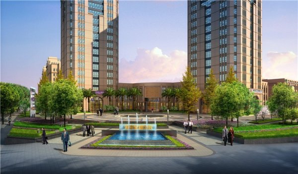 海寧金融中心室外環(huán)境景觀設(shè)計(jì)