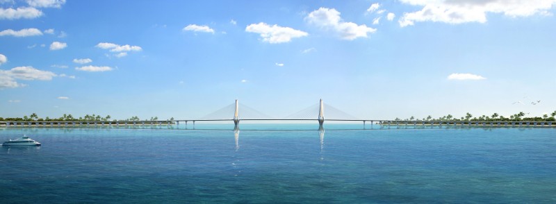 廣西北海西村港跨海大橋工程