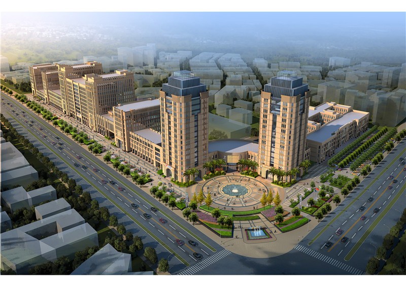 海寧金融中心室外環(huán)境景觀設(shè)計(jì)