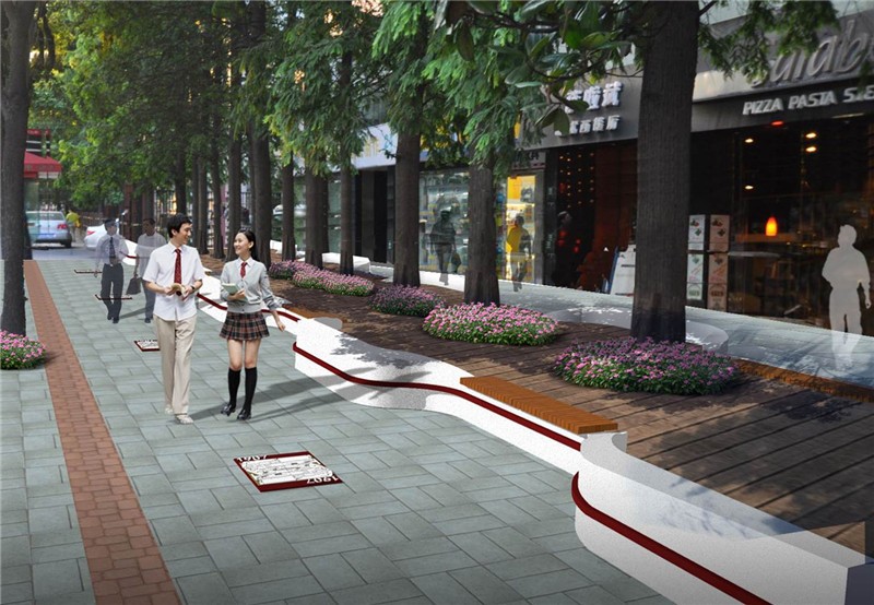 上海環(huán)同濟大學(xué)周邊景觀改造設(shè)計