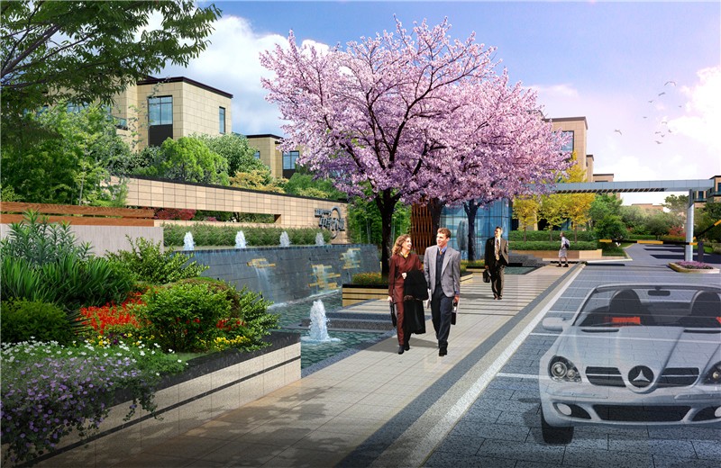 上海復(fù)地中環(huán)天地二期景觀設(shè)計(jì)