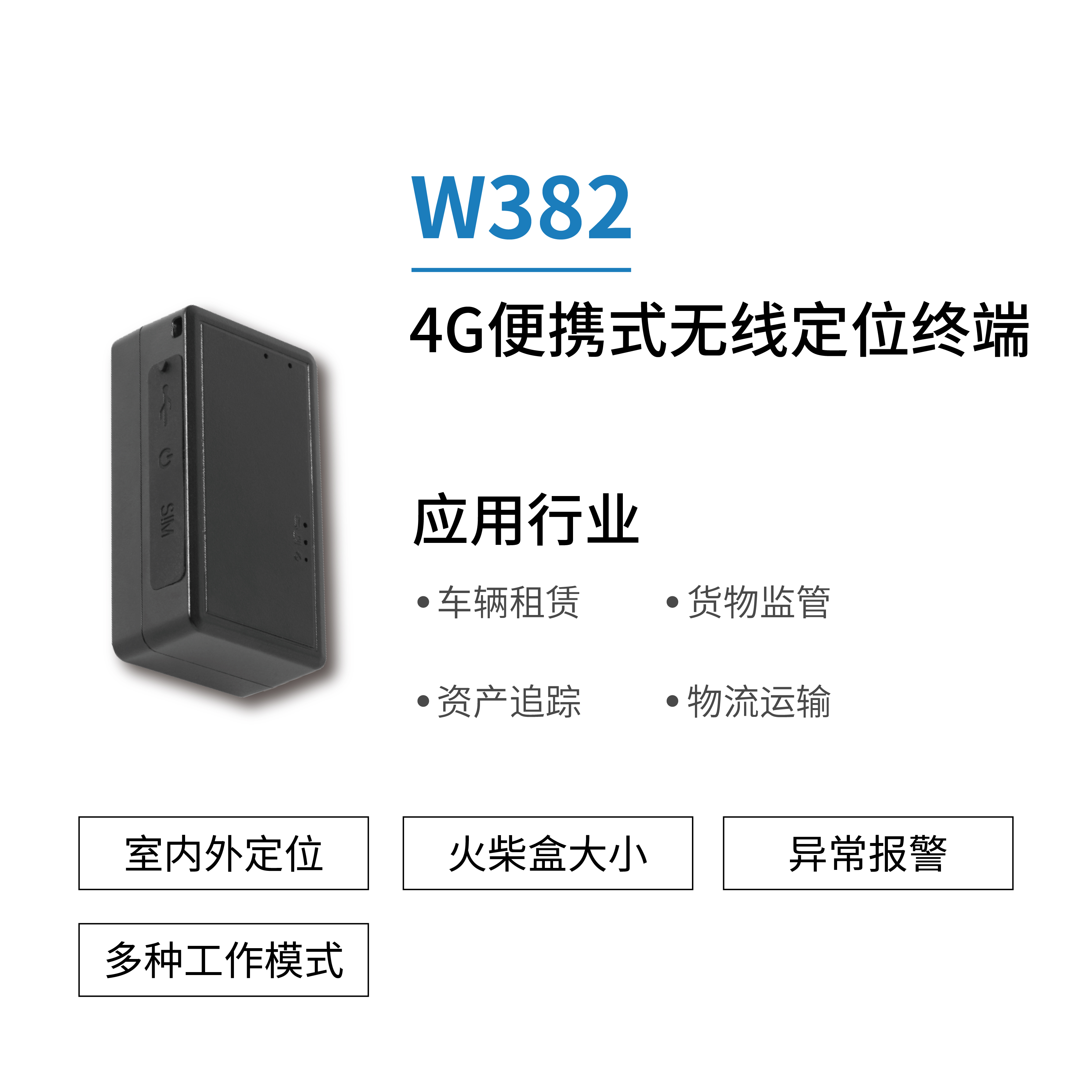 物和星斗便携式微型定位终端