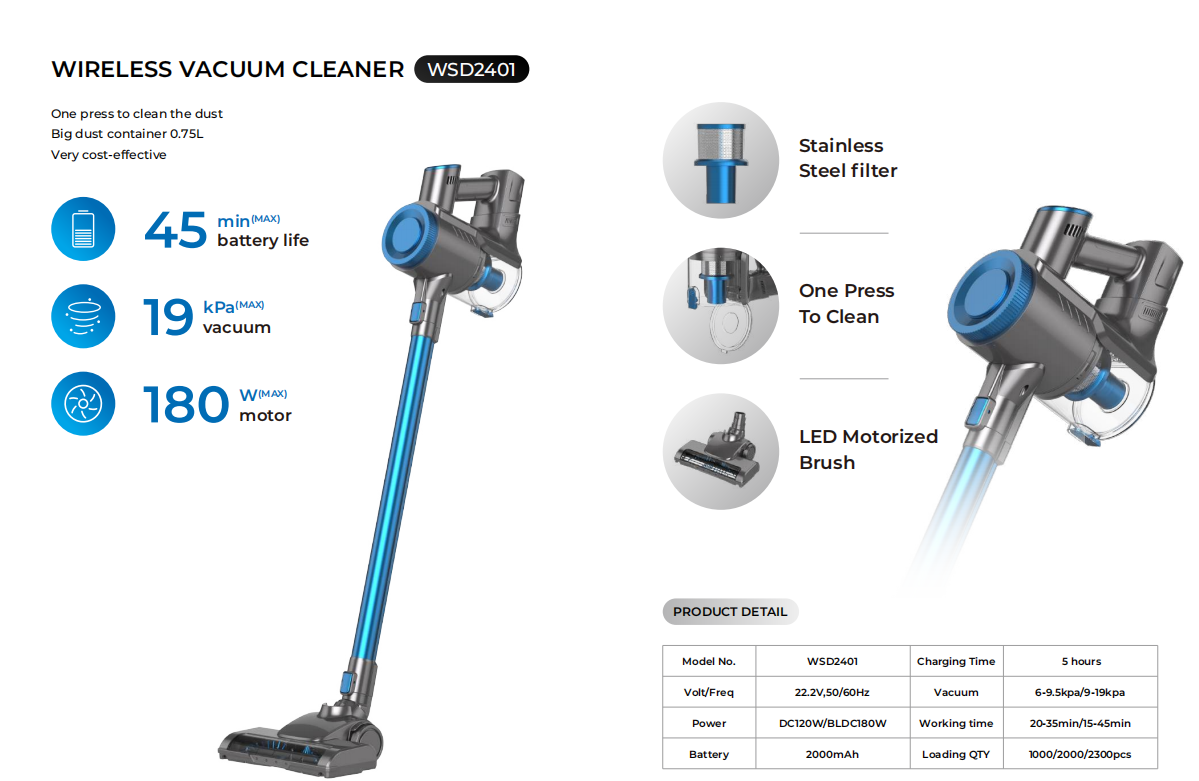 cost-effective wireless vacuum cleaner