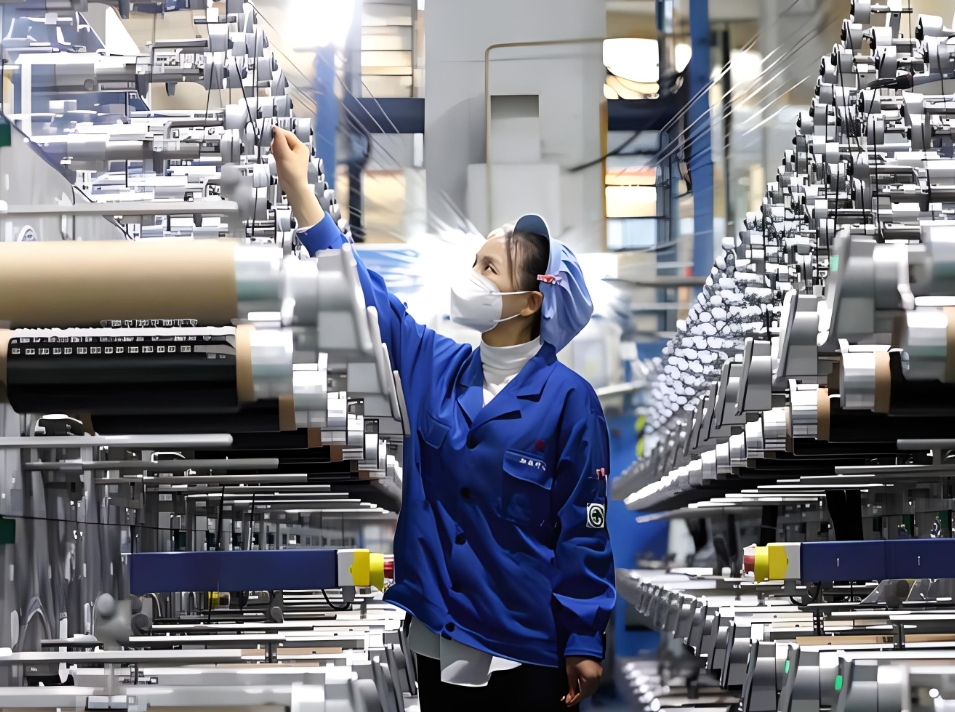 11月規模以上紡織業同比增長2.1%