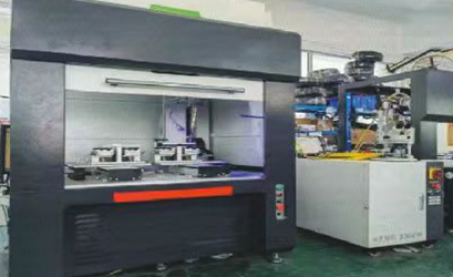 極柱雙滑臺焊接系統