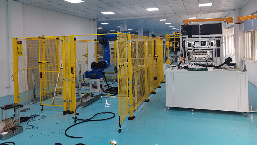 儲(chǔ)能PACK總裝生產(chǎn)線