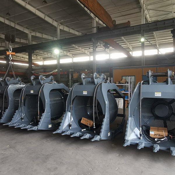 杭州钜力重工挖机滚筒筛与三一重工合作助力乌干达石油管道铺设项目