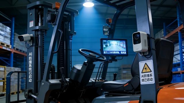 安徽工厂叉车安全AI防撞方案,叉车安全
