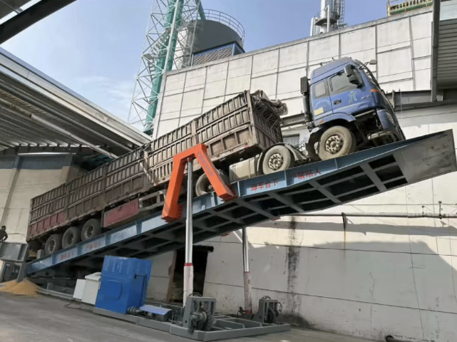 金昌翻板卸車機安裝,翻板卸車機