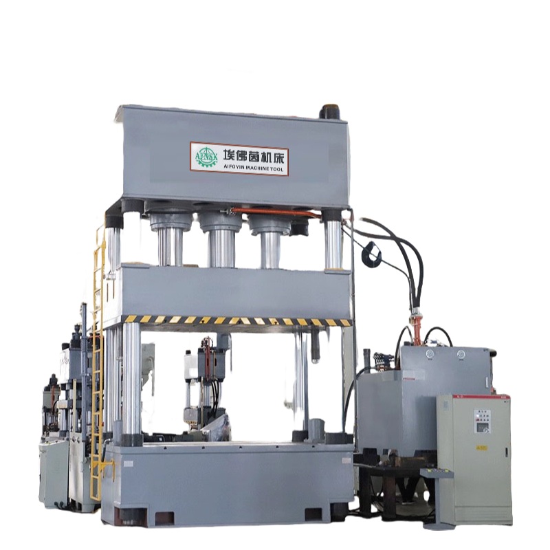 Four-column hydraulic press