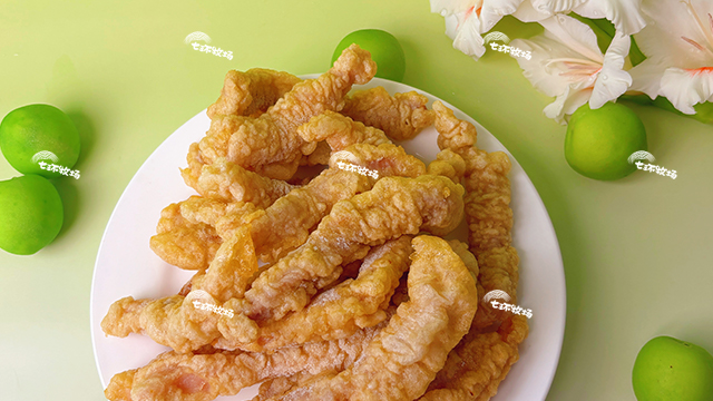 梅子口味酥肉代加工,青梅小酥肉