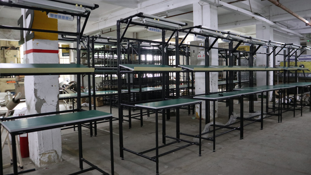 東莞電子工廠工作臺(tái)直銷價(jià)格 客戶至上 唯杰自動(dòng)化設(shè)備科技供應(yīng);