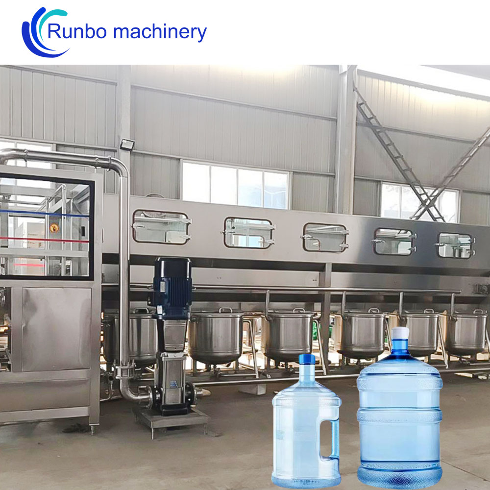 Electric 5-Gallon Mineral Water Bottling Machine | PLC Motor Controlled