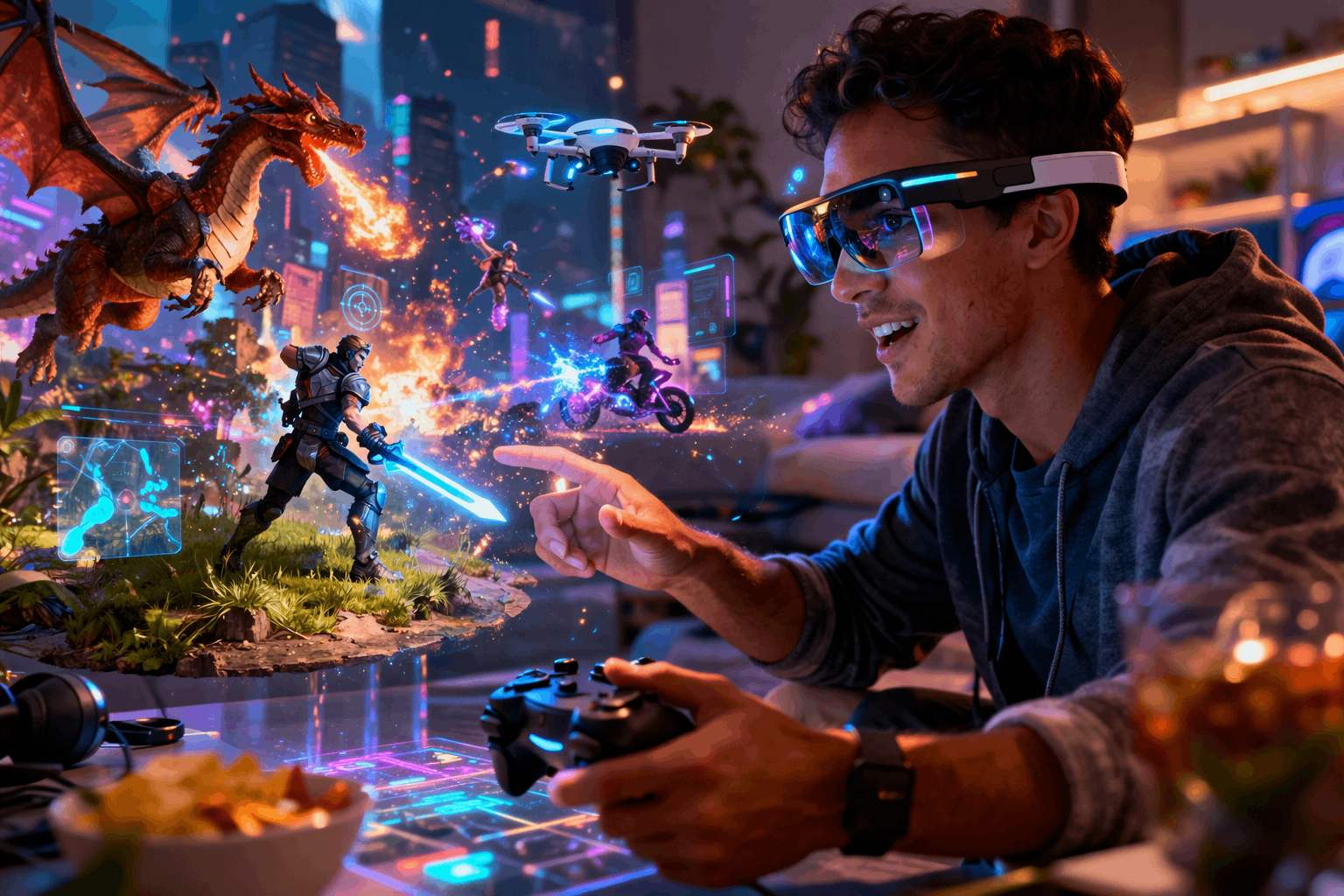 AI Smart Glasses for Gaming