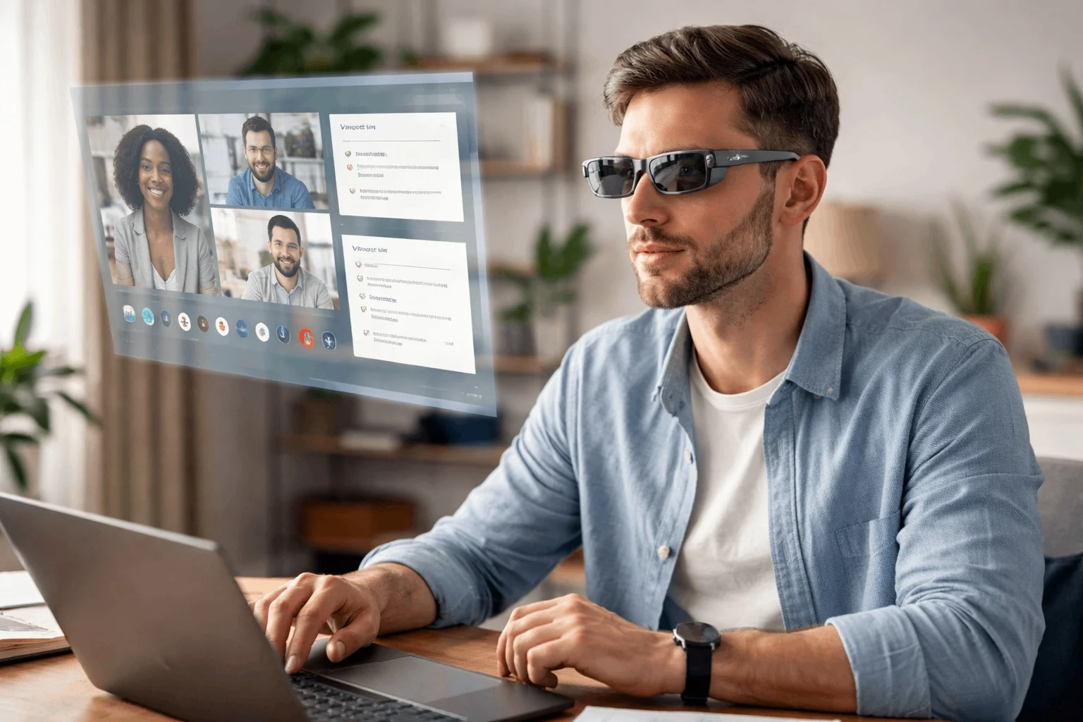 AI smart glass