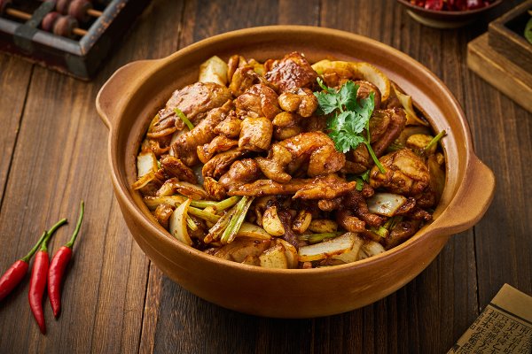 肥腸雞煲（醬香）